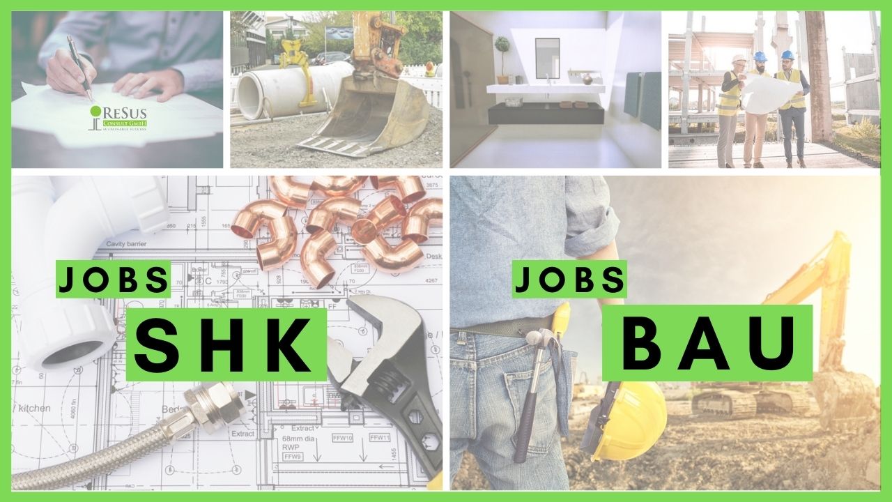 SHK und Bau Jobs